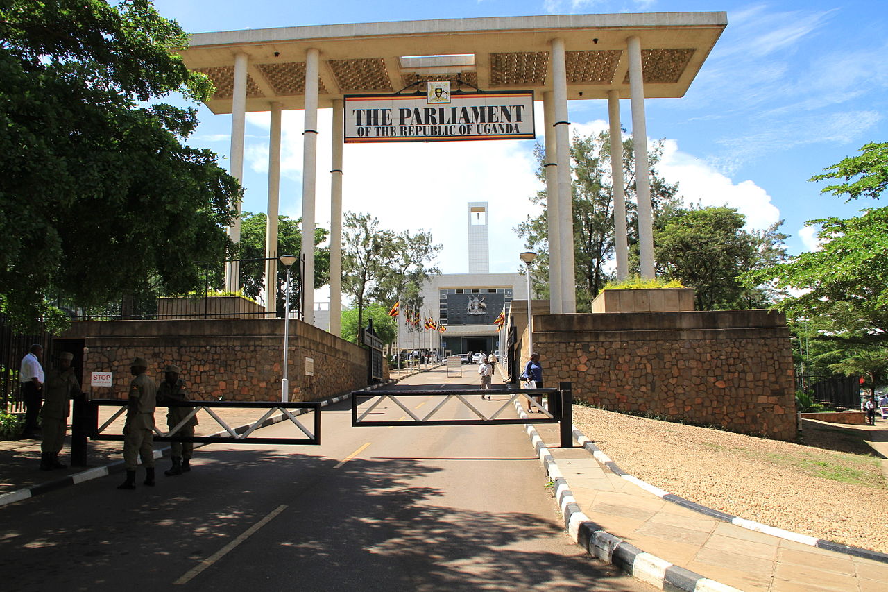 Uganda's Parliament building in Kampala