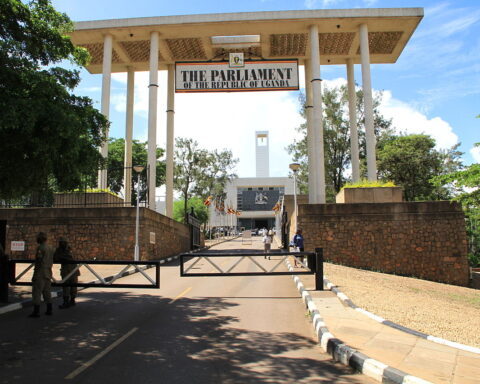 Le Parlement d'Ouganda à Kampala