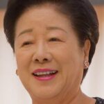 Han Hak-ja, leader of the Unification Church (Moonies), South Korea