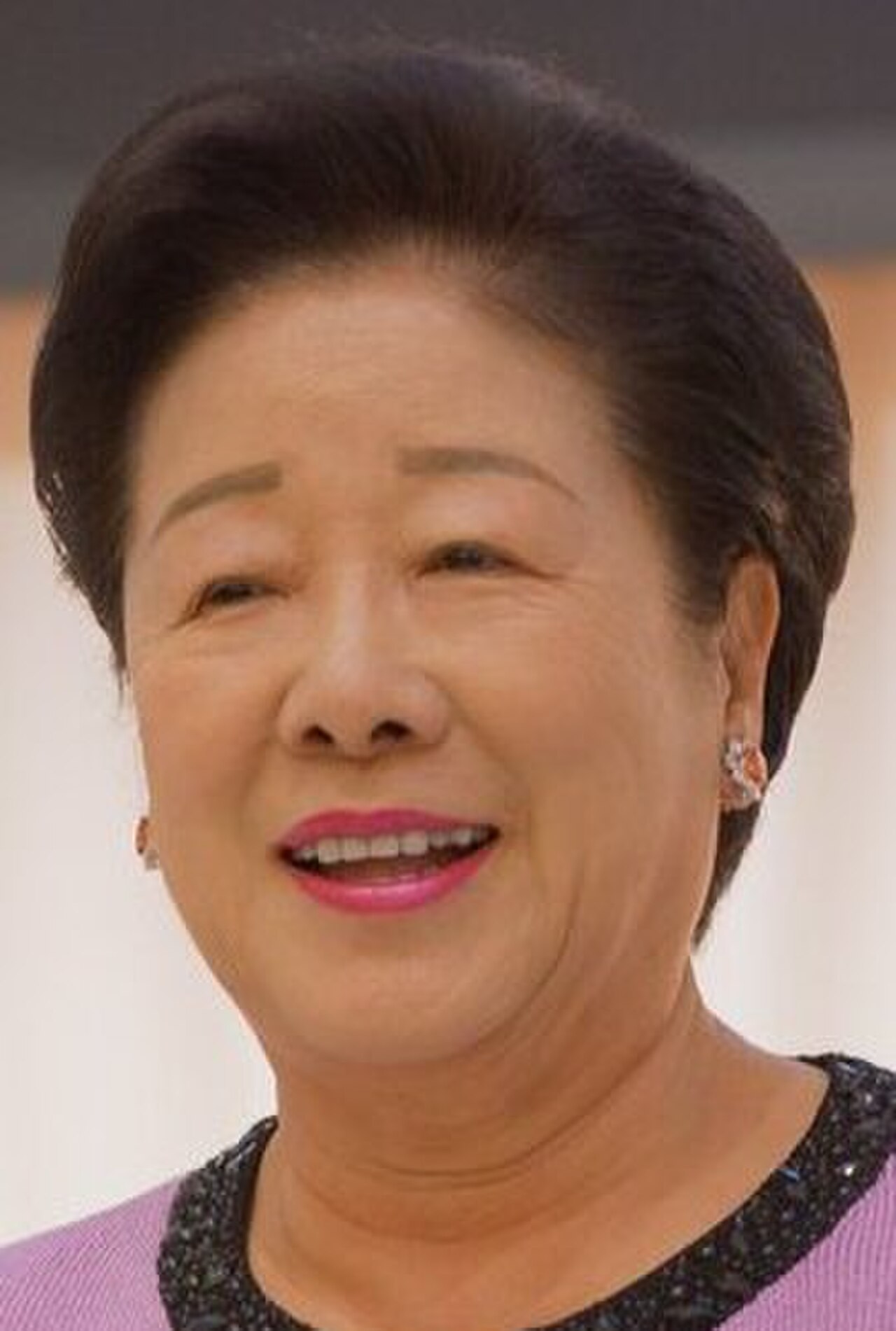 Han Hak-ja, dirigeante de l'Eglise de l'Unification, Coree du Sud