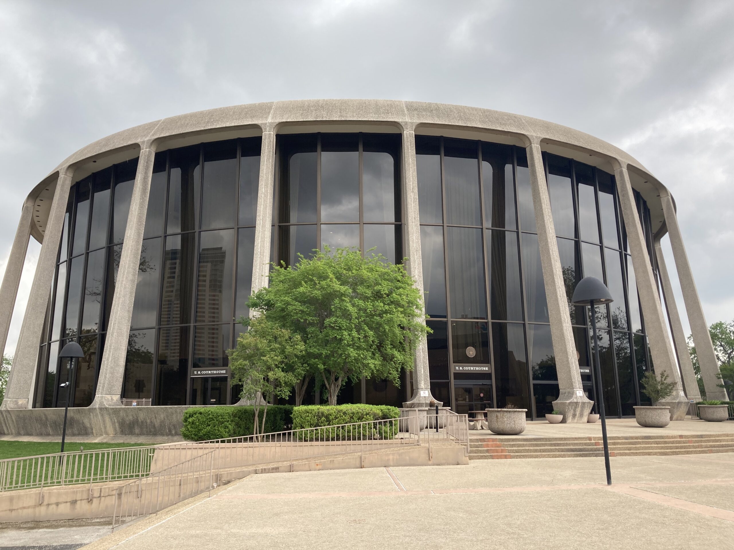 The John H. Wood Jr. Federal Courthouse in San Antonio, seat of the U.S. District Court for the Western District of Texas, where the case was prosecuted.