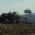 Houses in a village in Tirunelveli district, Tamil Nadu, India